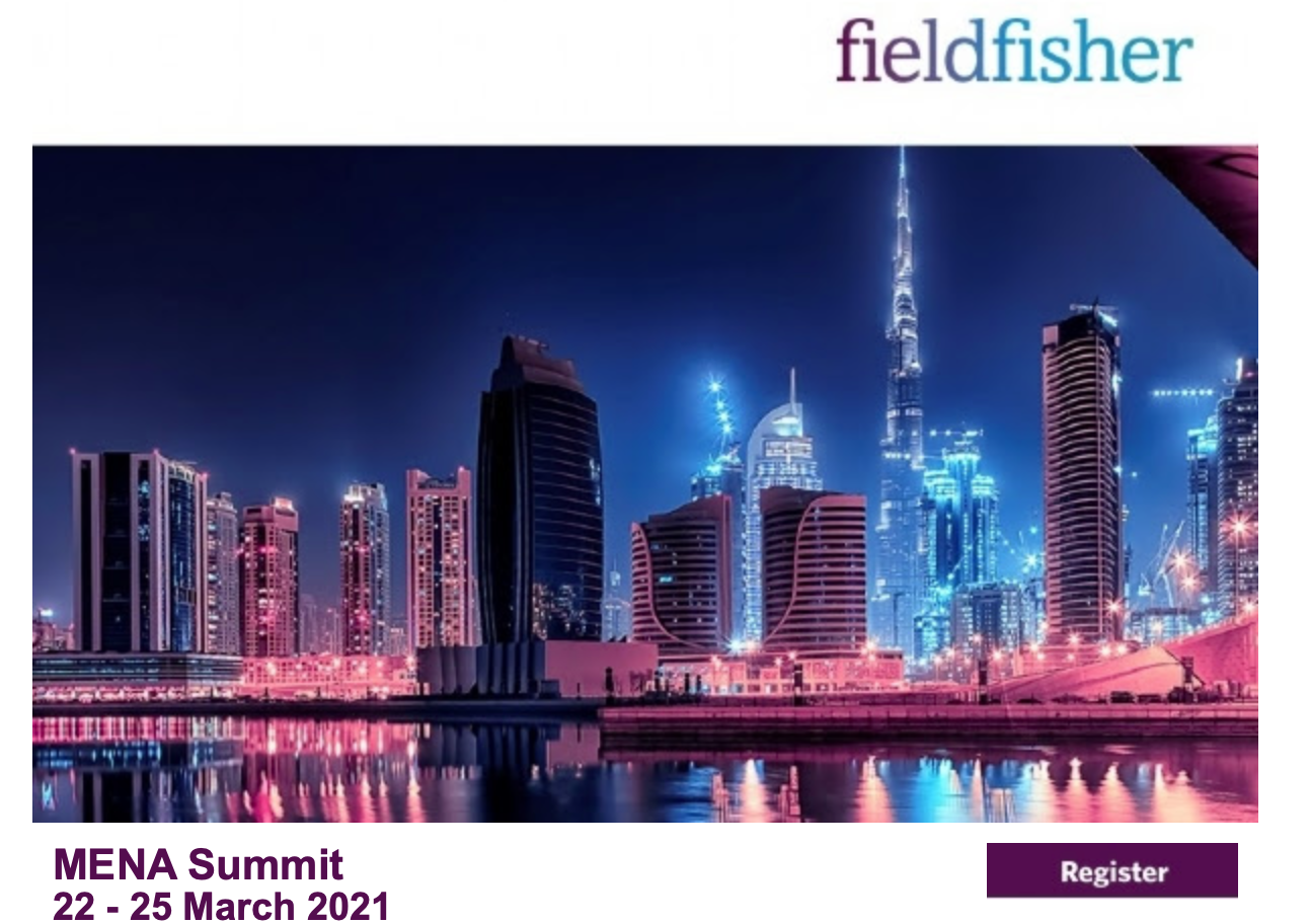 Fieldfisher MENA Summit 22-25 March