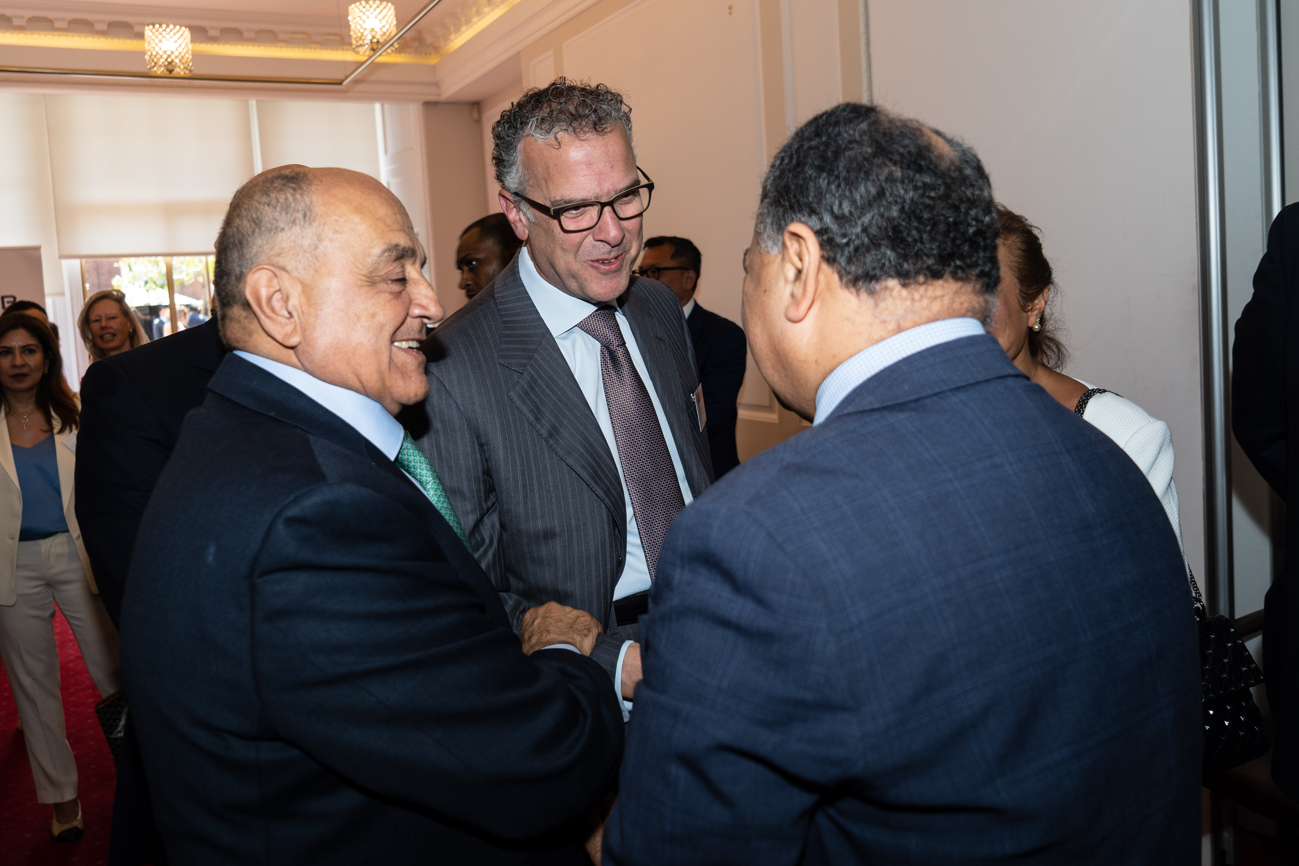 Visit by Egyptian Minister of Finance, more photos